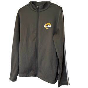 NFL Los Angeles Rams Track Jacket men’s SZ S women’s size M unisex football wear